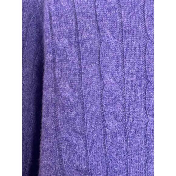 Brooks Brothers Sweater Mens XL Cable Knit Fisherman Wool Preppy Crew Business - Picture 3 of 6